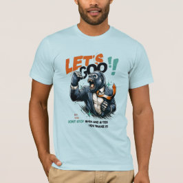 CAMISA MASCULINA LET'S GOO LESSONS LEARN JERSEY