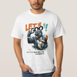 CAMISA MASCULINA LET'S GOO LIÇÕES VALOR