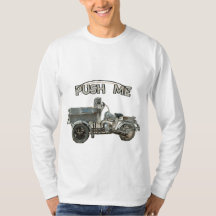 Camisa Masculina Manga Longa Veículo Vintage Push 