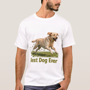 Camisa Masculina Melhor Cachorro Labrador