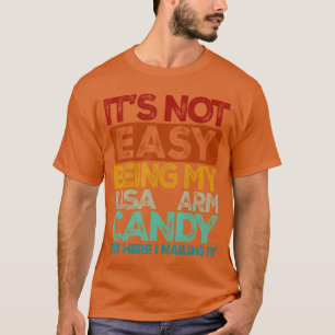 Camisa masculina Não é fácil ser minha garota de b