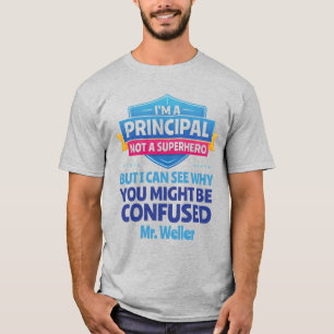 Camisa masculina personalizada de diretor engraçad