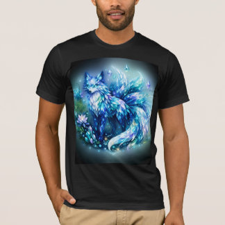 Camisa masculina Raposa Fantasia de Cristal | Arte