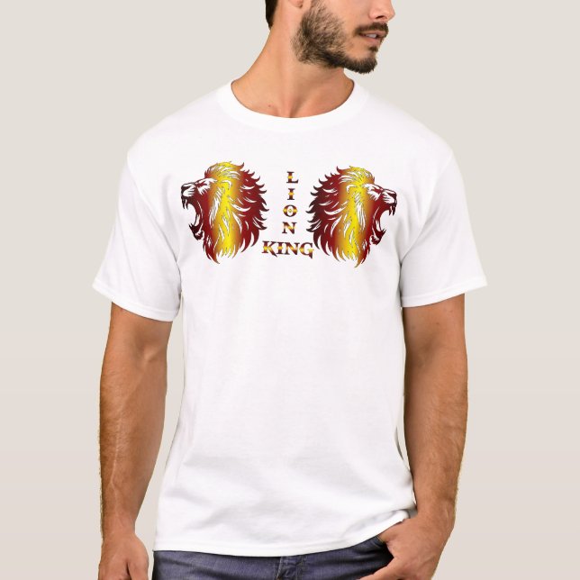 Camisa Masculina Rei Leão (Frente)