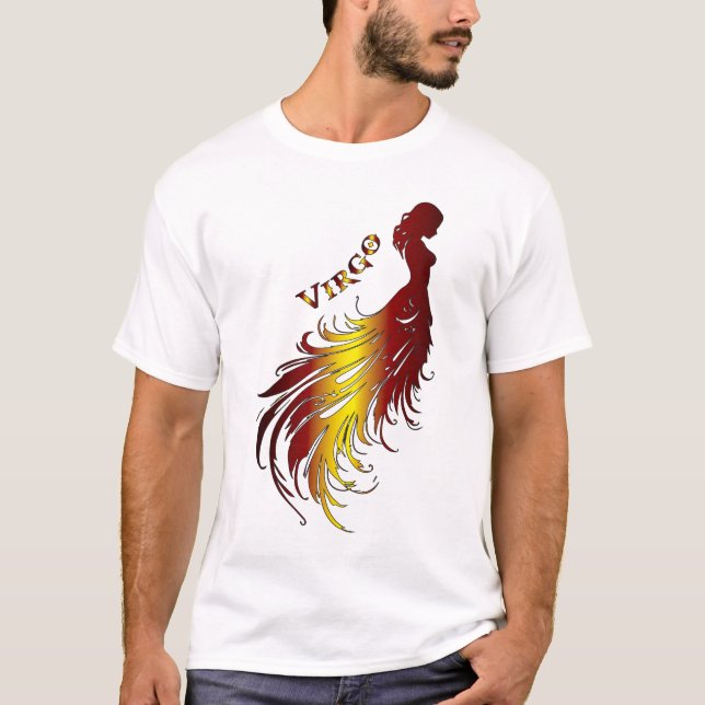 Camisa Masculina Zodíaco Virgem (Frente)