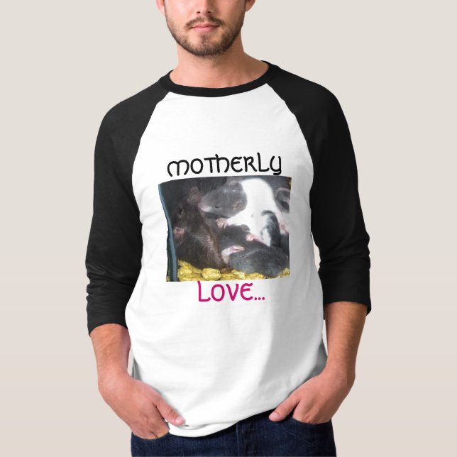 CAMISA MATERNAL DO RATO DO AMOR… (Frente)