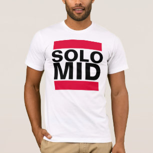 Camisa meados de de solo