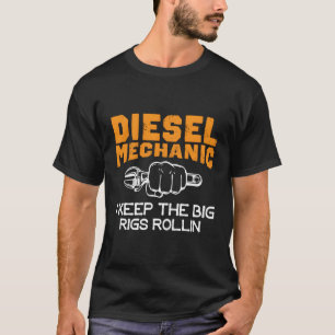 Camisa Mecânica Diesel Eu Mantenho O Rollin Dos Gr
