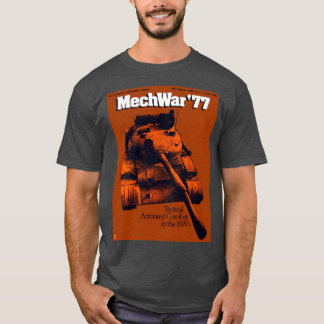 camisa MechWar do jogo do tanque 'wargame dos 77