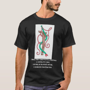 Camisa médica da tríade (escura)