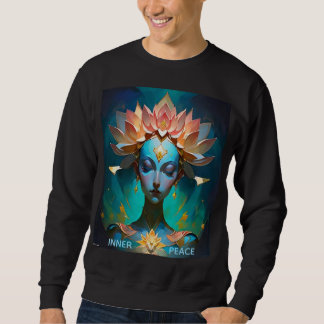 CAMISA MEDITAÇÃO LOTUS DEUSA ARTE ESPIRITUAL