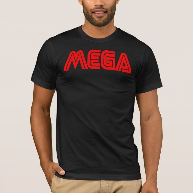 Camisa MEGA (vermelha) (Frente)