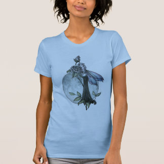 Camisa Meia-Noite Rosa Fada Gótica Lua