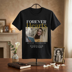 Camisa Memorial de Foto de Funeral Personalizada e