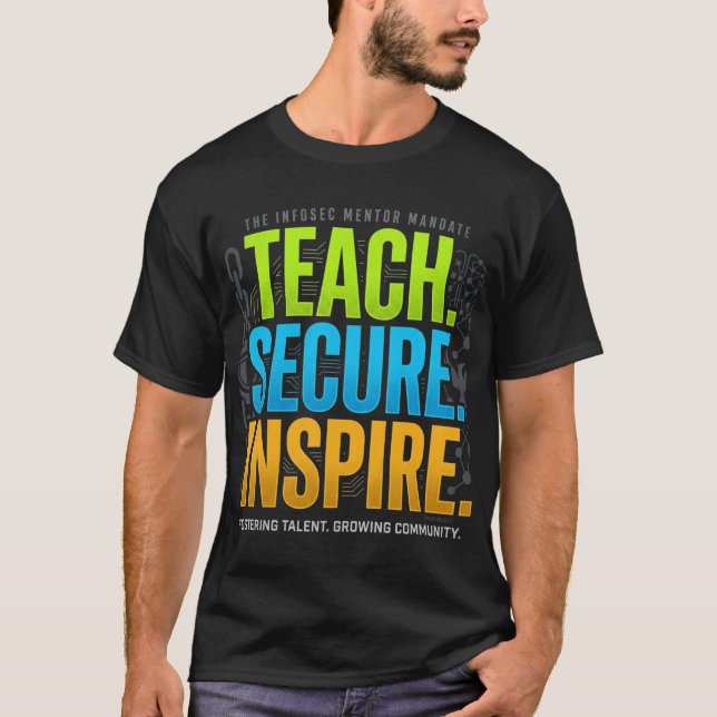 Camisa Mentor: Ensine, Proteja, Inspire (Frente)