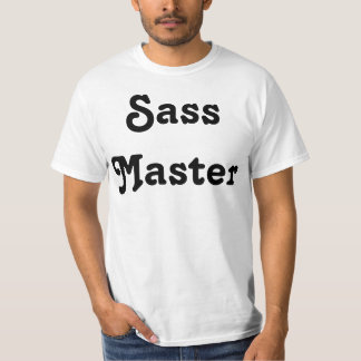 Camisa mestra do Sass