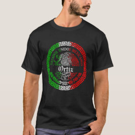Camisa mexica do Sobrenome Ortiz