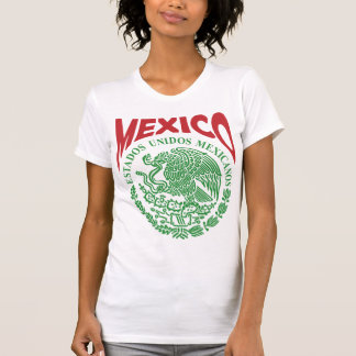 Camisa mexicana das senhoras - México Playera
