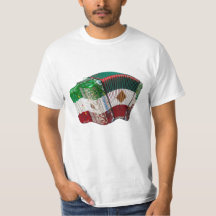 Camisa mexicana do acordeão