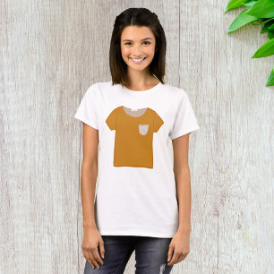 Camisa Minimalista Amarelo Mostarda