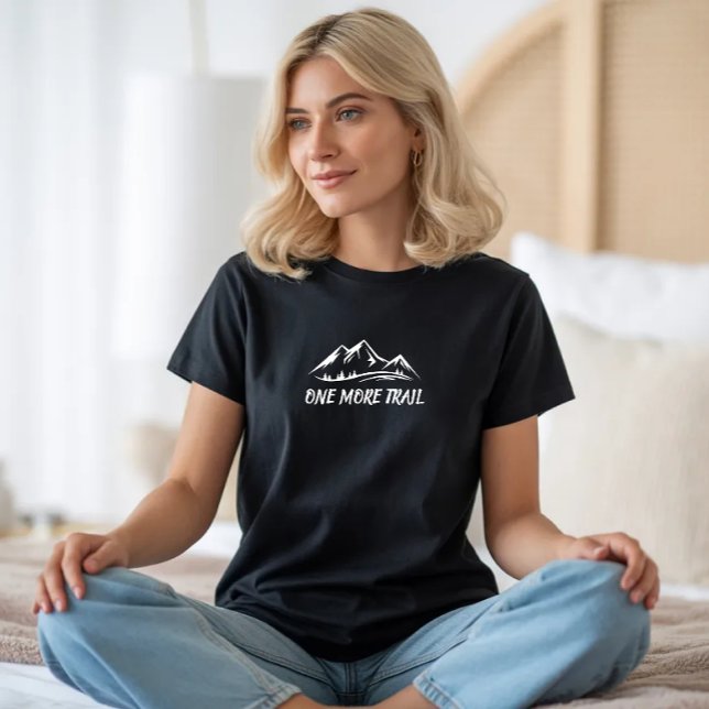 Camisa Minimalista de Montanha com Design de Linha (Criador carregado)