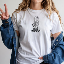 Camisa Minimalista de Montanha com Design de Linha