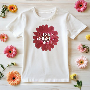 Camisa Minimalista do Bem-Estar Mental