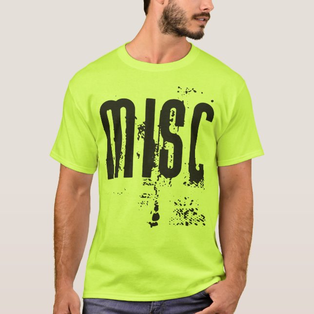 Camisa MISC Bodybuilding (Frente)