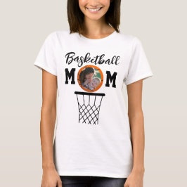 Camisa MOM de basquete com foto
