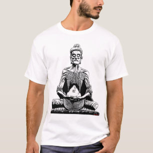 Camisa morrendo de fome Siddhartha de jejum de