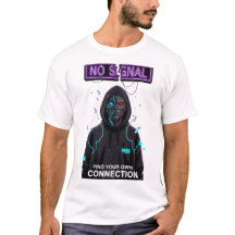 CAMISA MOTIVACIONAL Cyberpunk Streetwear SEM SINAL
