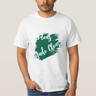 Camisa Motivacional "Ideias Claras"