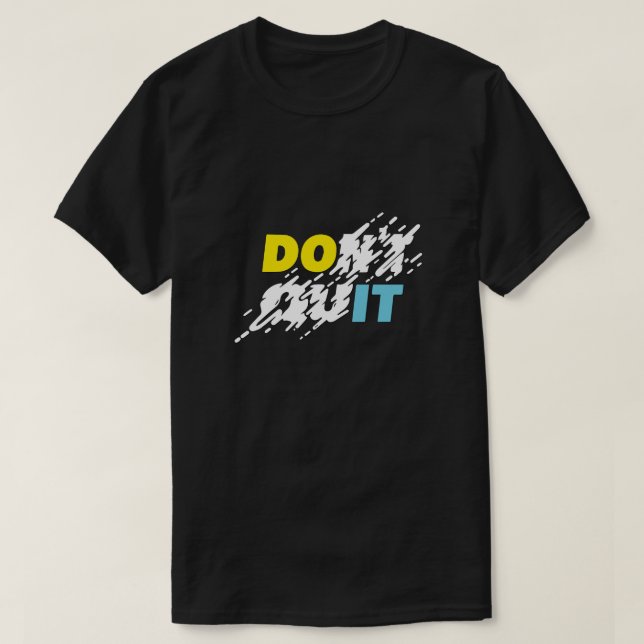 Camisa Motivacional "Não Sair" (Frente do Design)