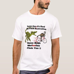 Camisa Motivacional T-Rex - Jovem Dinossauro Engra