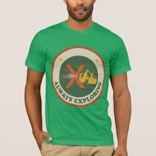 Camisa Mountain Compass Sempre Explorando Tee