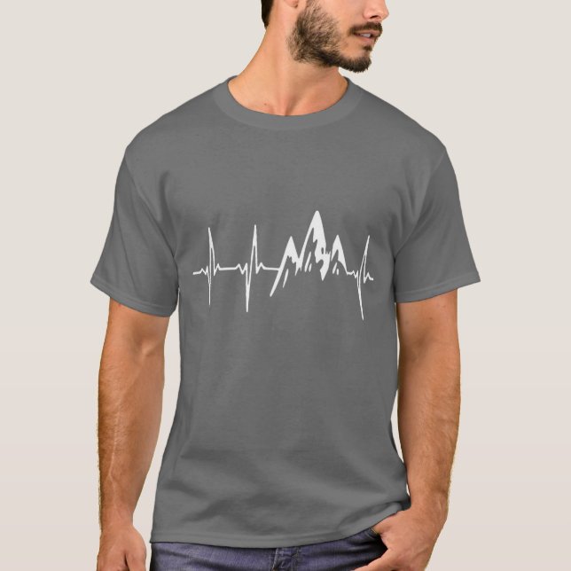 CAMISA MOUNTAIN IN MY HEARTBEAT amigos (Frente)