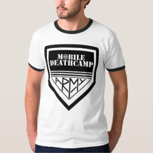 Camisa móvel da campainha do "exército" de