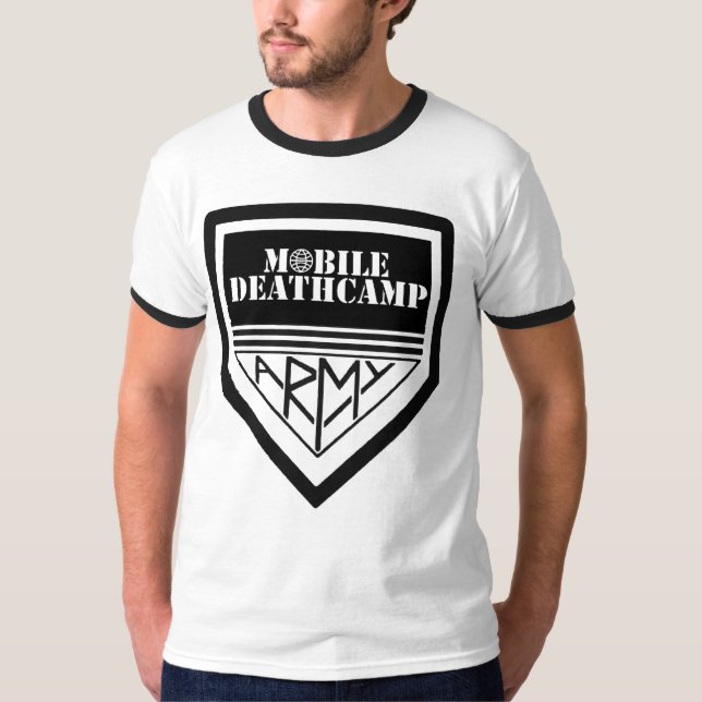 Camisa móvel da campainha do "exército" de (Frente)
