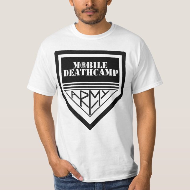 Camisa móvel do "exército" de Deathcamp (Frente)
