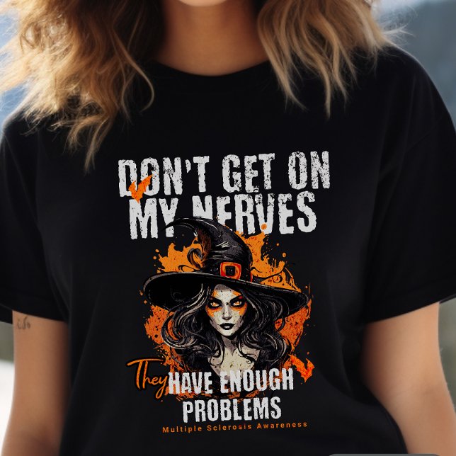 Camisa MS, T-shirt sarcástica de bruxas, colher (Criador carregado)