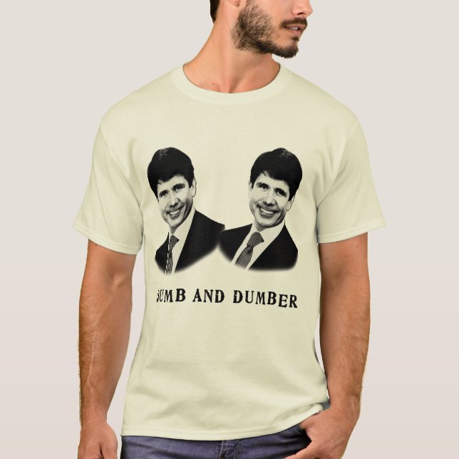 Camisa muda e mais muda de Rod Blagojevich de T (Frente)