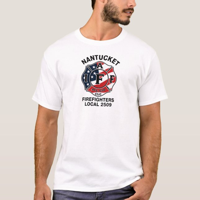 Camisa Nantucket Firefighters Local 2509 (Frente)
