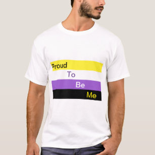 camisa Não-binária do orgulho