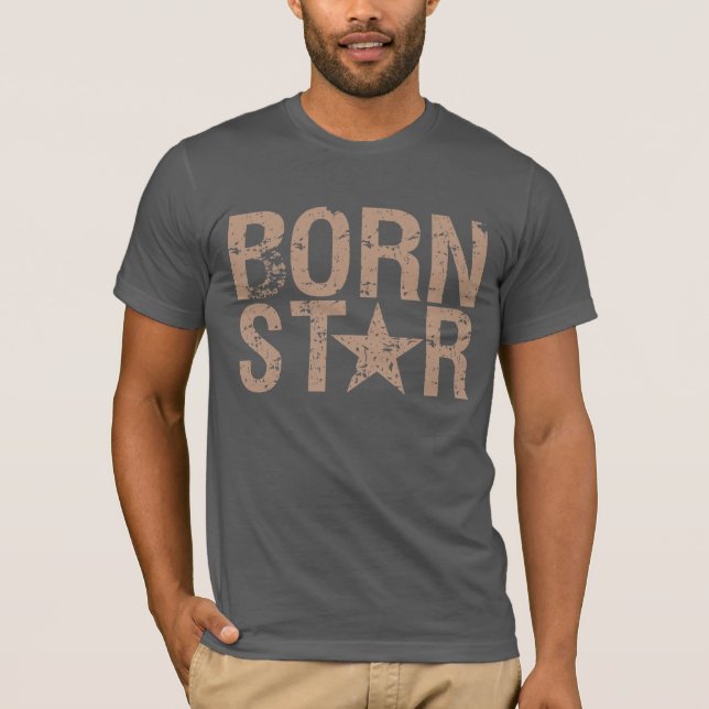 Camisa NASCER STAR - escolha estilo e cor (Frente)