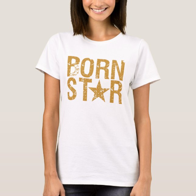 Camisa NASCER STAR - escolha estilo e cor (Frente)