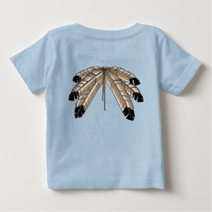 Camisa Nativa De Bebê Camisa Nativa De Arte Para A