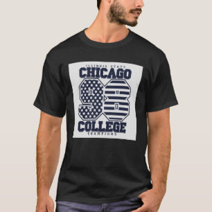 Camisa Navy Chicago Stars Stripes