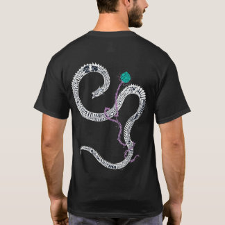 Camisa negativa do Hydra e da serpente