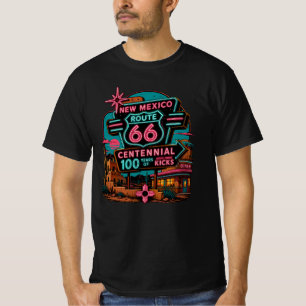 Camisa Neon da Rota 66 Novo México