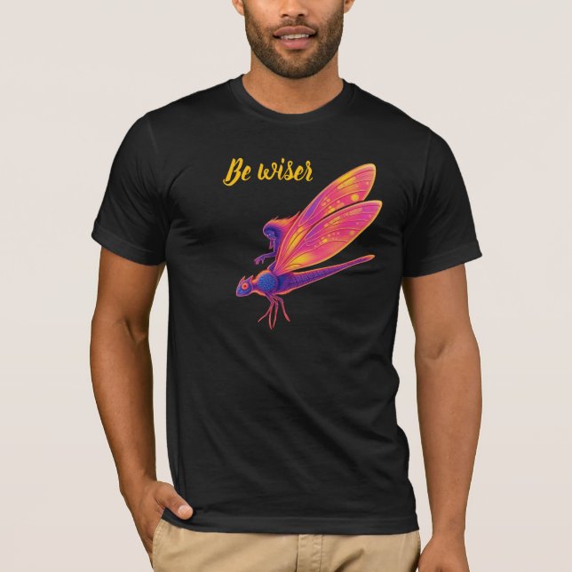 Camisa Neon Dragonfly – Transforma Aesthetic Natur (Frente)